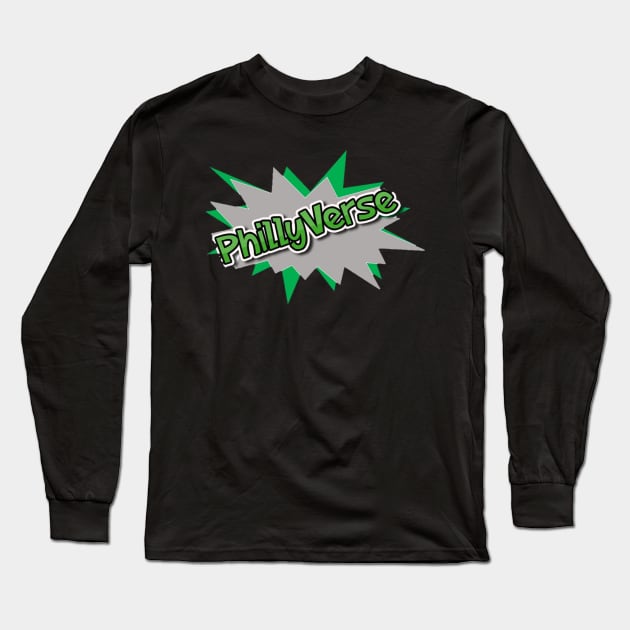 PhillyVerse Long Sleeve T-Shirt by Philly Verse Podcast Network